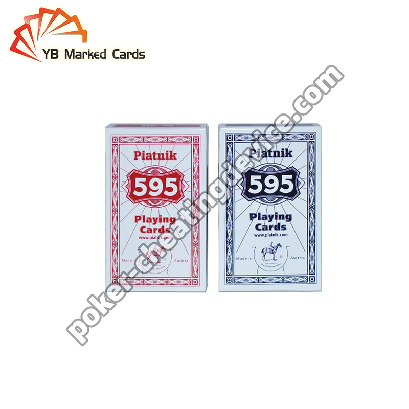 Piatnik 595 Juice Poker Marcador infrarrojo para tarjetas marcadas Lentes de contacto