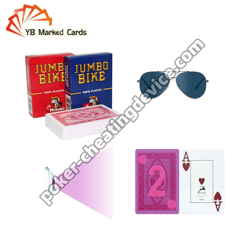 Venda Modiano Juice Jumbo Bike Juice Deck Marcado Tarjetas Para gafas de sol de perspectiva