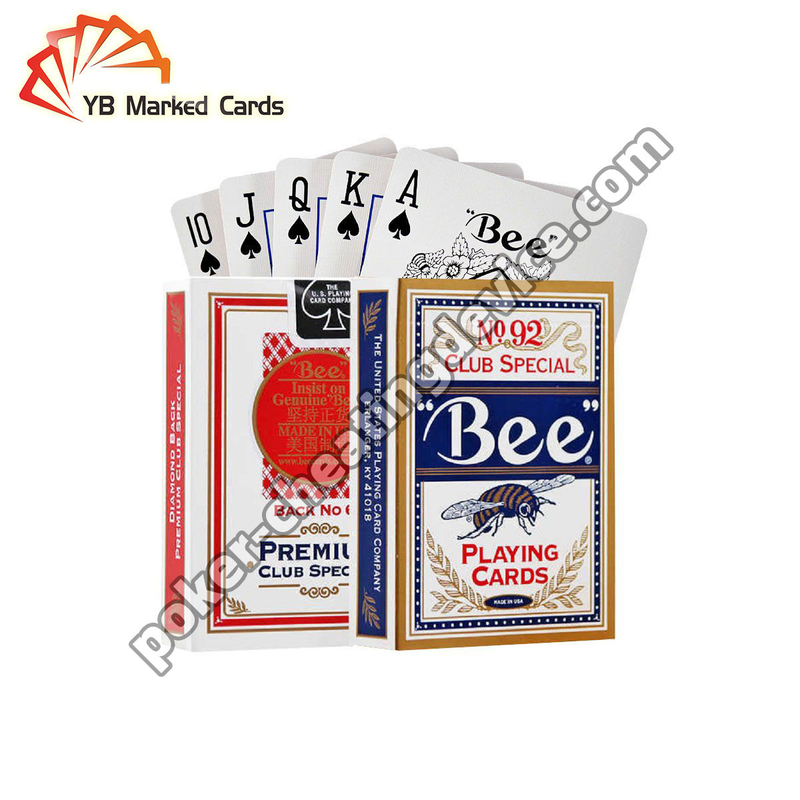 Alta calidad Bee No.92 Tarjetas marcadas con tinta invisible para lentes de contacto HD
