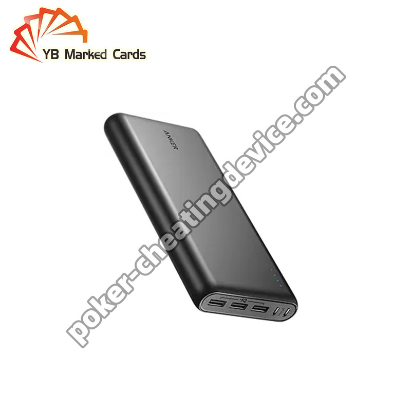 Power Bank Poker Camera Focus HD Lente para cartas marcadas dinámicamente
