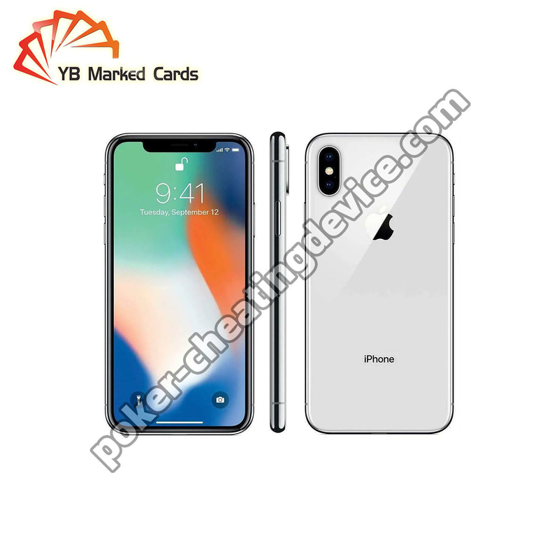 Discreto de alta tecnología iPhone Marcado de las cartas de la cámara para el ganador de póquer de la mano analizador