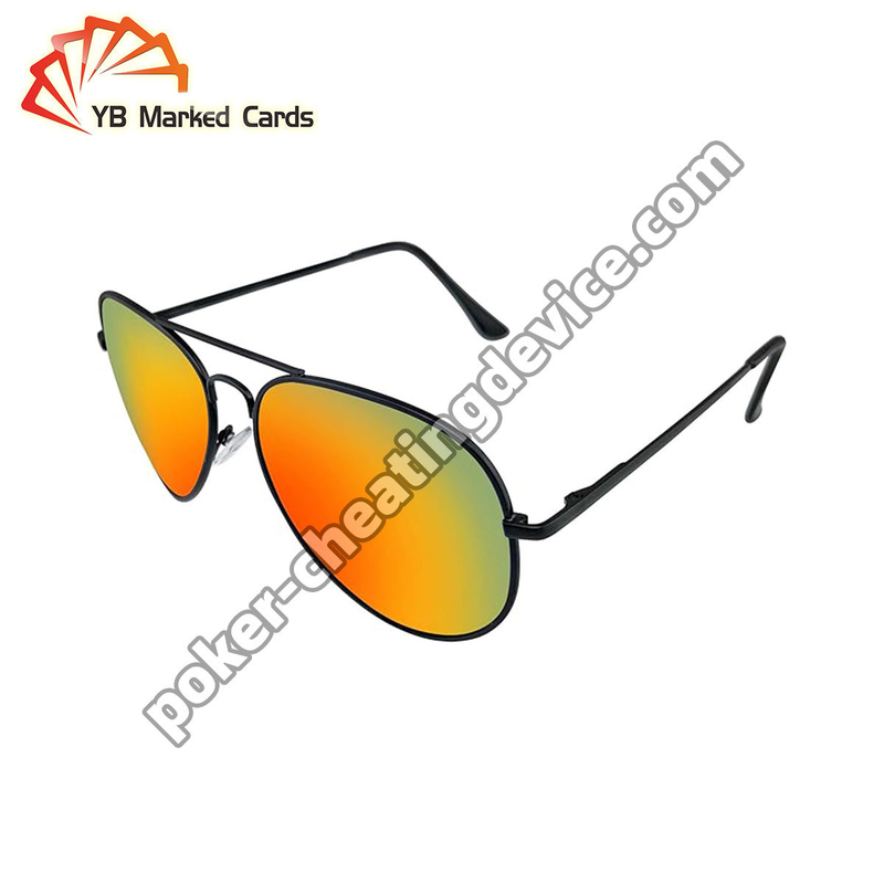 Las mejores gafas de sol infrarrojas de aviadores para el póker de cartas marcadas con luz.