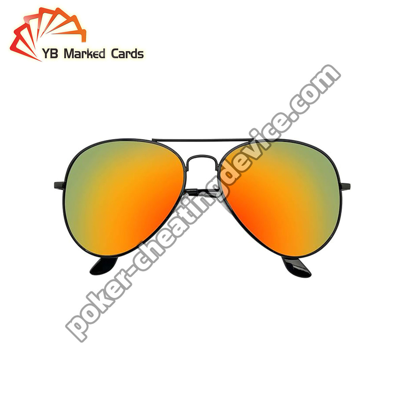 Las mejores gafas de sol infrarrojas de aviadores para el póker de cartas marcadas con luz.