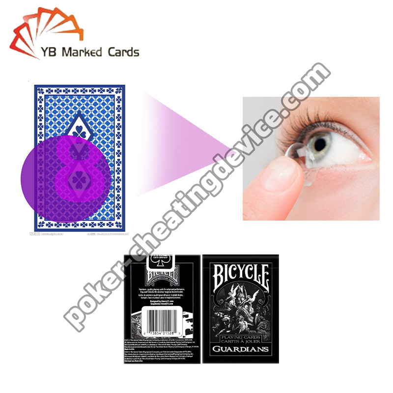 Domine su juego con lentes de contacto de tinta infrarroja de alta tecnología para tarjetas marcadas