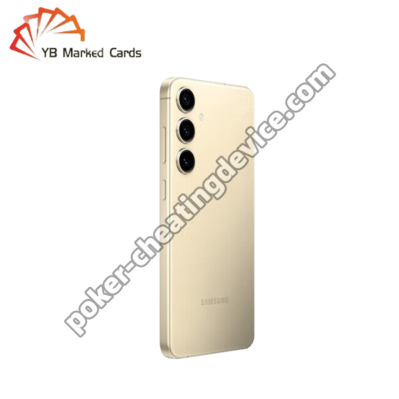 CVK 680 Samsung Galaxy S24+ Analista de póquer Dispositivo de trampa para cartas de juego de código de barras