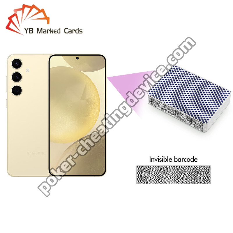 CVK 680 Samsung Galaxy S24+ Analista de póquer Dispositivo de trampa para cartas de juego de código de barras