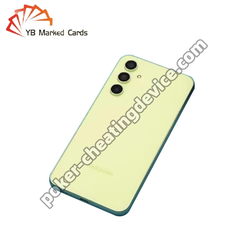 Samsung Galaxy A54 CVK 400 Analisador de mazos marcados para cartas de juego de código de barras
