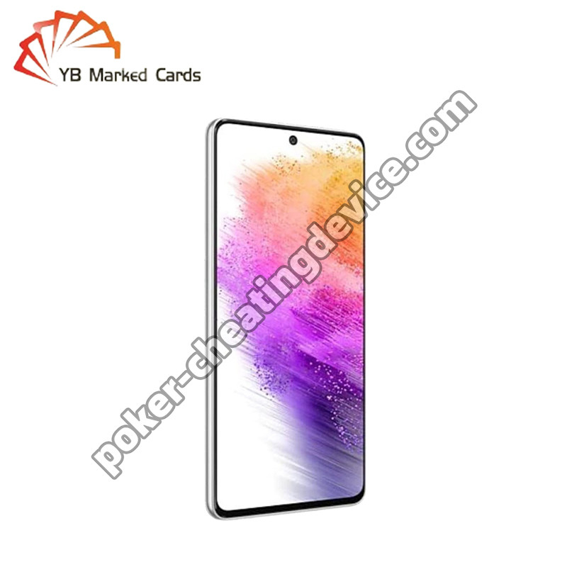 Samsung Galaxy A73 AKK K5 Analista de mazos de póquer para cartas marcadas con código de barras