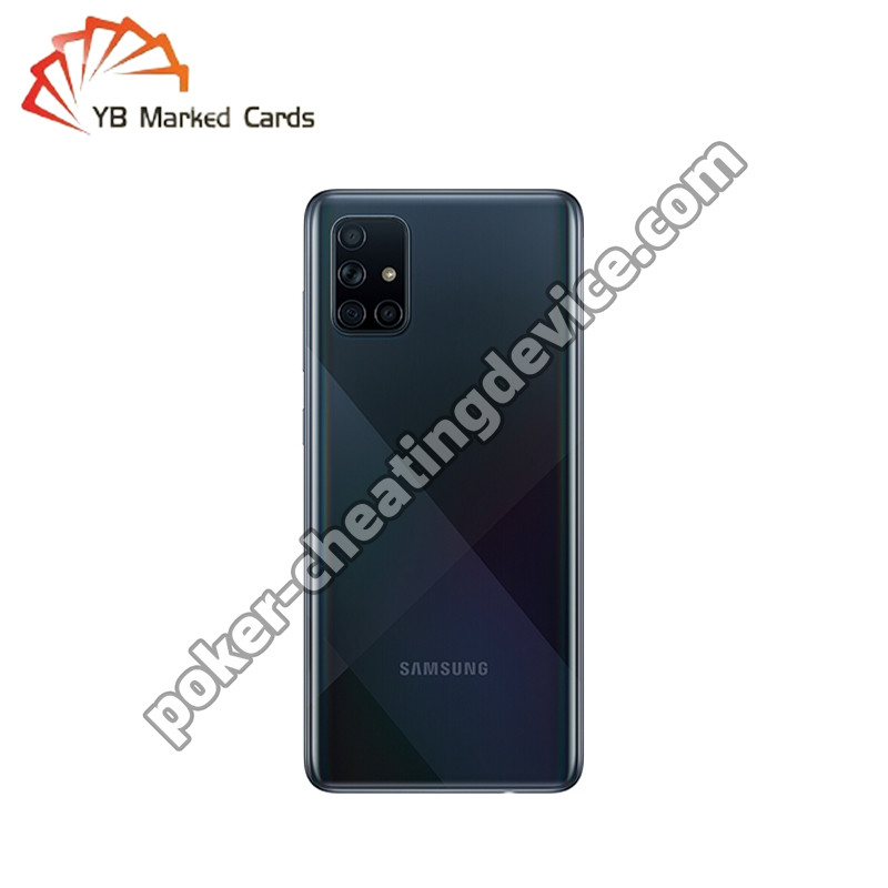 AKK A5 Samsung Galaxy A71 Analista de mazos de cartas marcadas para cartas de póquer marcadas con código de barras