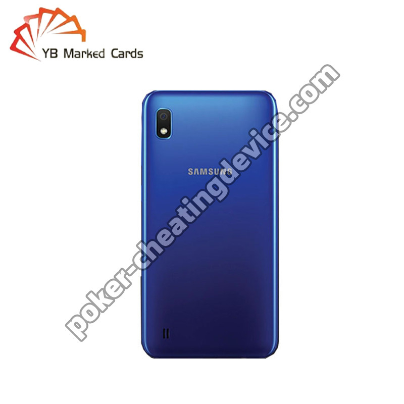 AKK A1 Samsung Galaxy A10 Tarjetas marcadas Analisador para mazos de códigos de barras invisibles