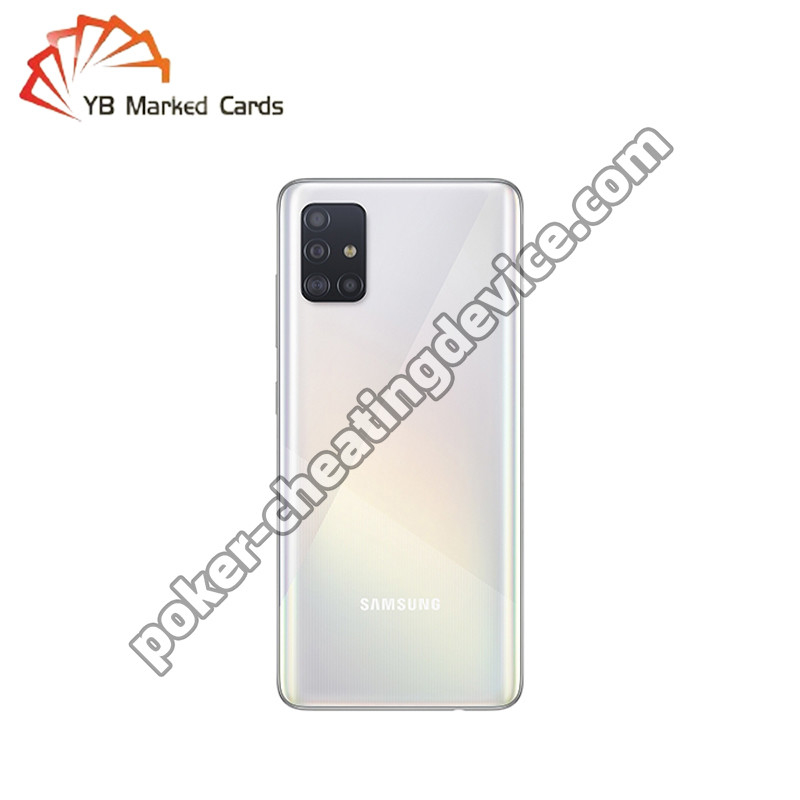 AKK K3 Samsung Galaxy A51 Analista de tarjetas invisibles para tarjetas de código de barras marcadas