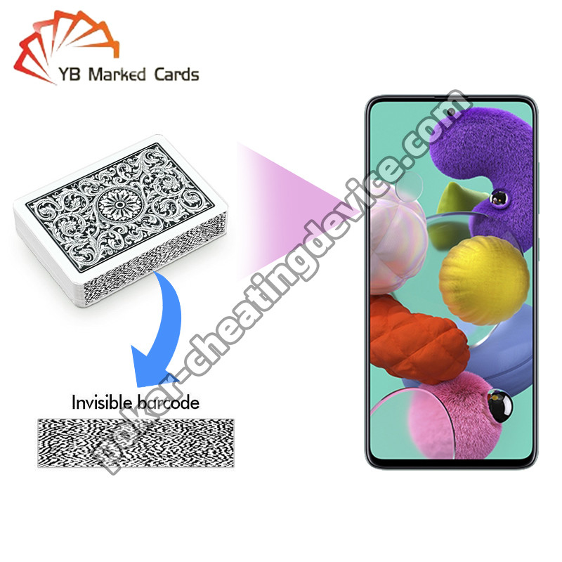 AKK K3 Samsung Galaxy A51 Analista de tarjetas invisibles para tarjetas de código de barras marcadas
