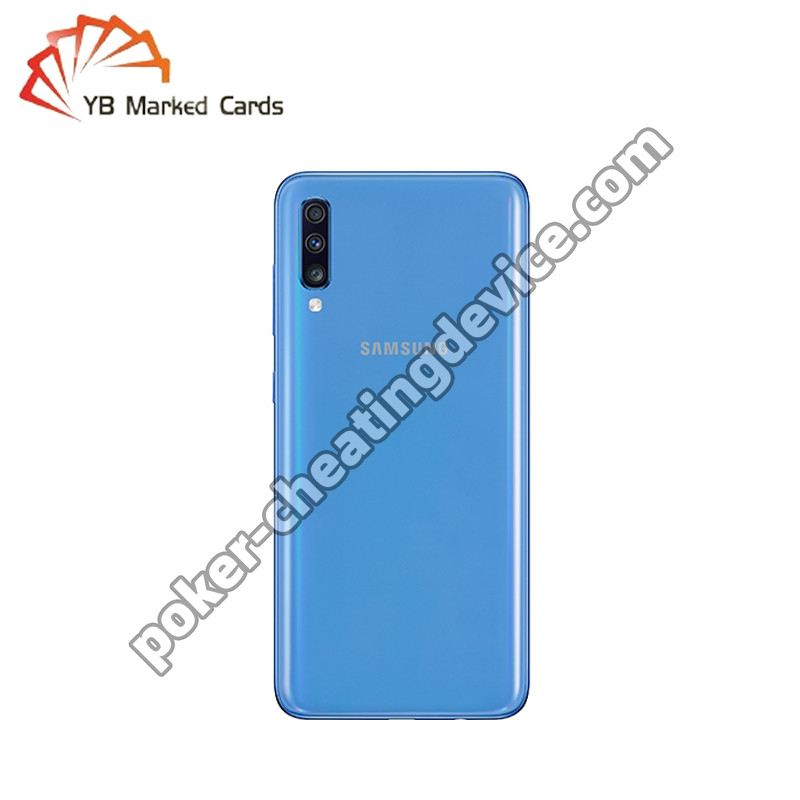 CVK 680 Samsung Galaxy A70 Analisador de cartas de trampa para barajas de cartas marcadas con código de barras