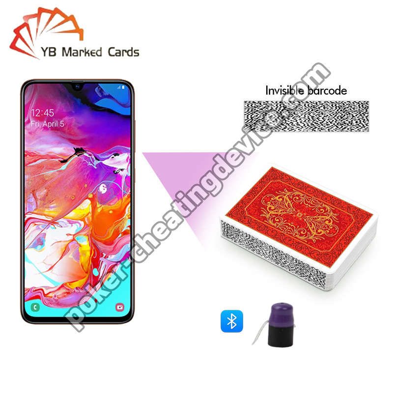 CVK 680 Samsung Galaxy A70 Analisador de cartas de trampa para barajas de cartas marcadas con código de barras