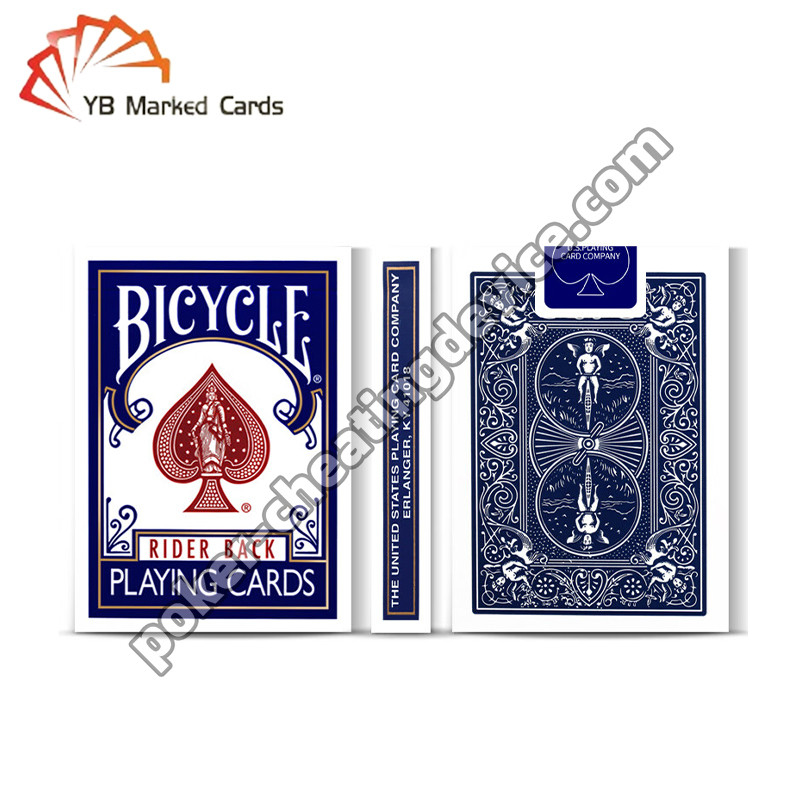 Bicicleta Infrarrojos Marcado Tarjetas Amplio Clásico Azul Para Lentes de Contacto Infrarrojos