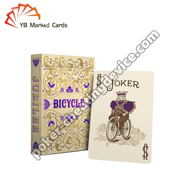 Bicicleta Poker de tinta invisible para lentes de contacto de luz UV ventaja discreta