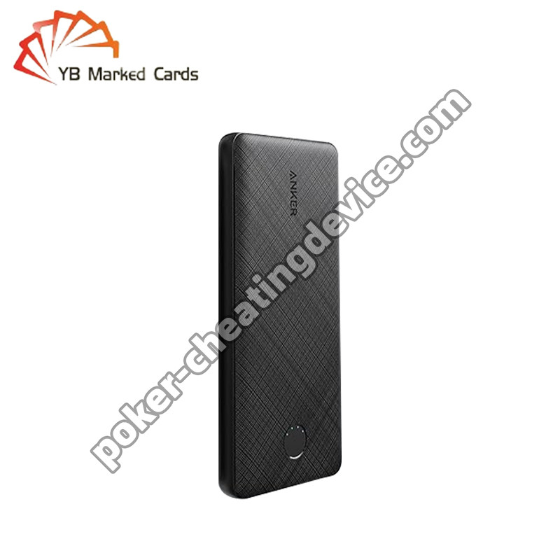 Power Bank Poker Cheat Card Scanner para el dispositivo de análisis de póquer y tarjetas de código de barras
