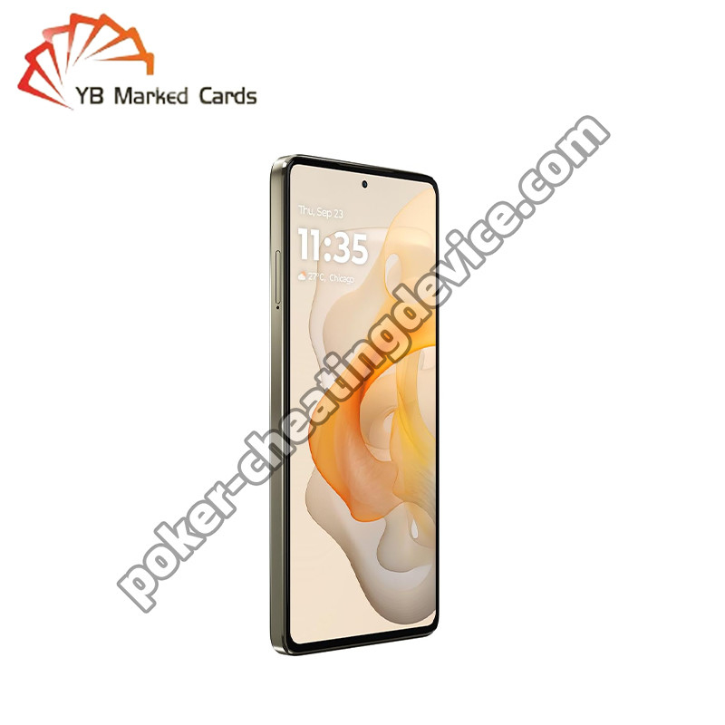 CVK 500 Moto G Stylus Analista de cartas marcadas de póquer Sistema avanzado de escaneo de póquer
