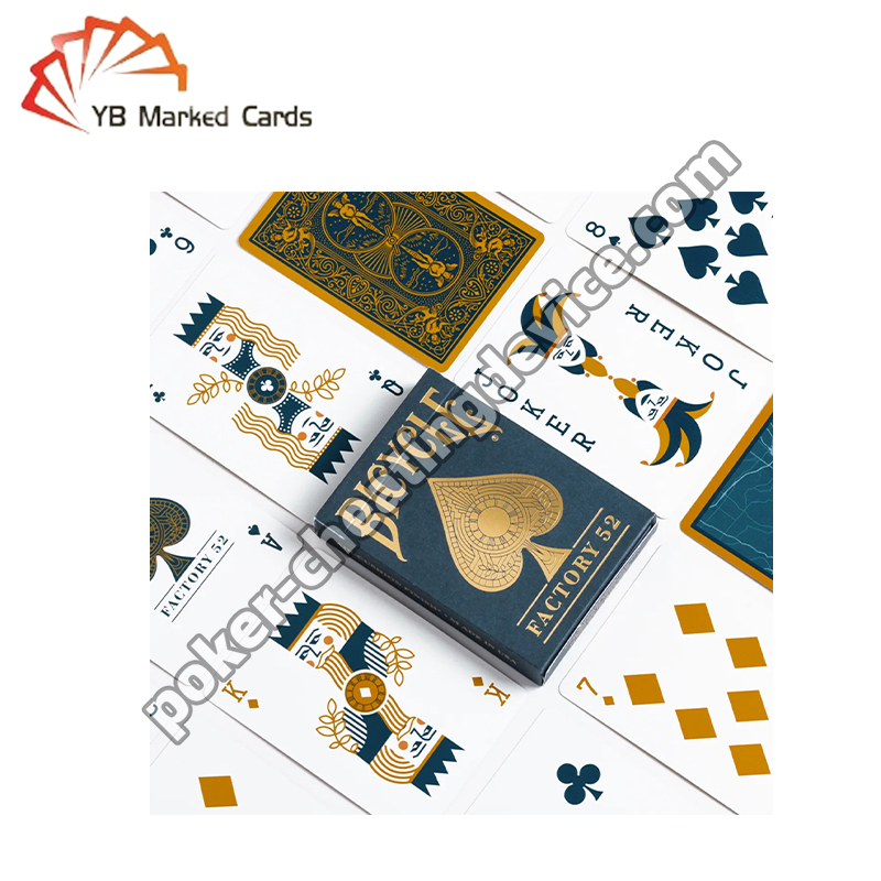 Cartas de juego marcadas con infrarrojos Bicycle Factory 52 Ultimate Poker Advantage
