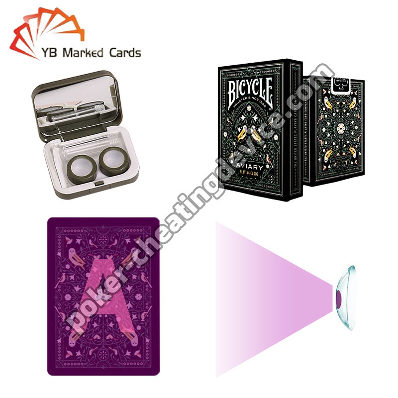 Lentes de contacto de rayos X para barajas de póquer marcadas – La herramienta definitiva para hacer trampas