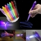 Tinta invisible secreta púrpura Pen Spy Secret Message Pen con la luz UV