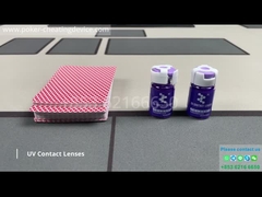 lentes de contacto infrarrojas de los juegos de póker del diámetro de 13.8m m V23 para las tarjetas marcadas infrarrojas