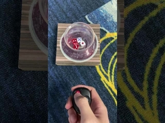 El mercurio rojo dado dispositivo de trampa de plástico juegos de apuestas dados