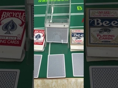 Carteles de juego de plástico de Copag Negro Poker Requisitos de juego 54 Carteles de juego 58 * 88mm