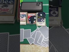 Lentes de contacto de tinta invisible de 9 mm para hacer trampa