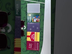 Tarjetas marcadas con resina Lentes de contacto Oro Luminoso Gafas de sol para engañar