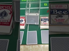 Juegos de póquer con gafas de tinta invisibles para la detección de cartas marcadas