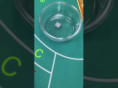 8 / 10 / 12 mm Precisión dado plástico 16 mm blanco dado inducción inalámbrico dado