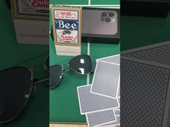 Copag 1546 100% de plástico Infrarrojos profesionales Tricks de cartas azul / rojo Set de cubierta