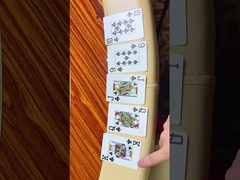 Tamaño normal Cartas de plástico con marcas metálicas Gafas Estilo estético sofisticado