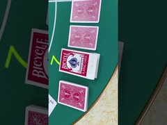 Cubiertas de Magic Trick Marked del separador de la bicicleta 56 tarjetas barnizadas