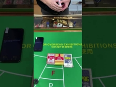 CVK 400 Analista de cartas marcadas de póquer para el código de barras lateral Marcando tarjetas de tinta invisible