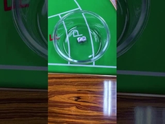 6 dados plásticos profesionales mágicos de las caras 16m m para el equipo de engaño del póker