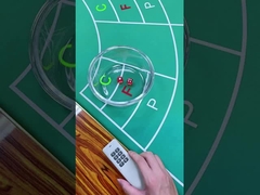 Dispositivo de inducción de dados de engaño de plástico 16 mm D6 con vibrador inalámbrico