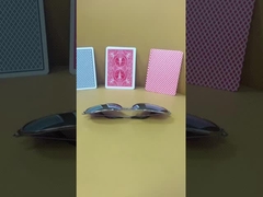 Gafas de trampas de póker con cartas marcadas con UV