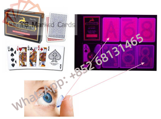Tejas mágico X Ray Contact Lenses 14.5m m para el tramposo del póker del juego