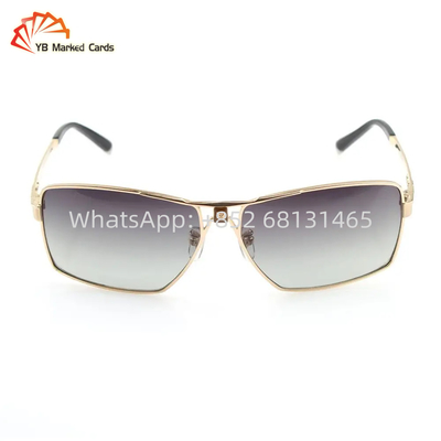 Vidrios de los naipes marcados del metal 50m m de las gafas de sol de las tarjetas marcadas del IR