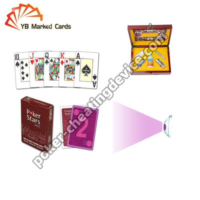 Copag Pokerstars Tarjetas marcadas con tinta invisible para lentes de contacto infrarrojos