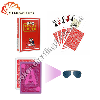 Modiano Texas Marcado Deck Juego de cartas para las gafas de trampa