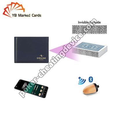 Bifold Wallet Poker con una distancia de escaneo de 20-40 cm