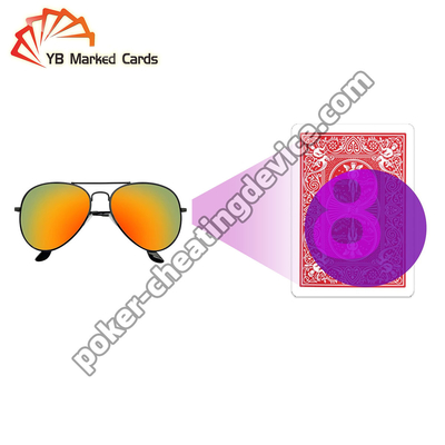 Las mejores gafas de sol infrarrojas de aviadores para el póker de cartas marcadas con luz.