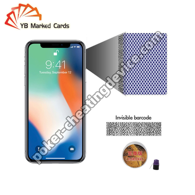 CVK 400 Iphone X Analista de póquer Dispositivo de trampa con auriculares BlueTooth