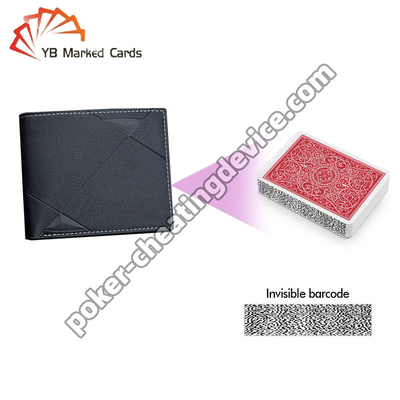 Escáner de billetera de póquer Solución discreta para un escaneo eficiente de tarjetas de póquer