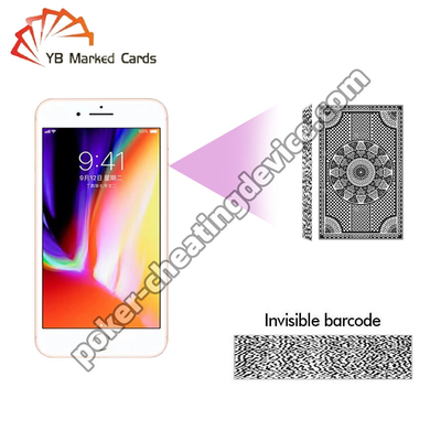 IPhone 8 más tramposo del dispositivo del analizador del póker de CVK 600 en el naipe