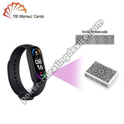 Cámara de engaño del escáner del póker de la pulsera del Smart Watch del dispositivo del espía de moda
