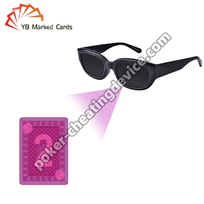 Gafas de sol infrarrojas Última herramienta para detectar tarjetas marcadas